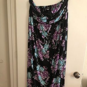 Torrid strapless dress size 3